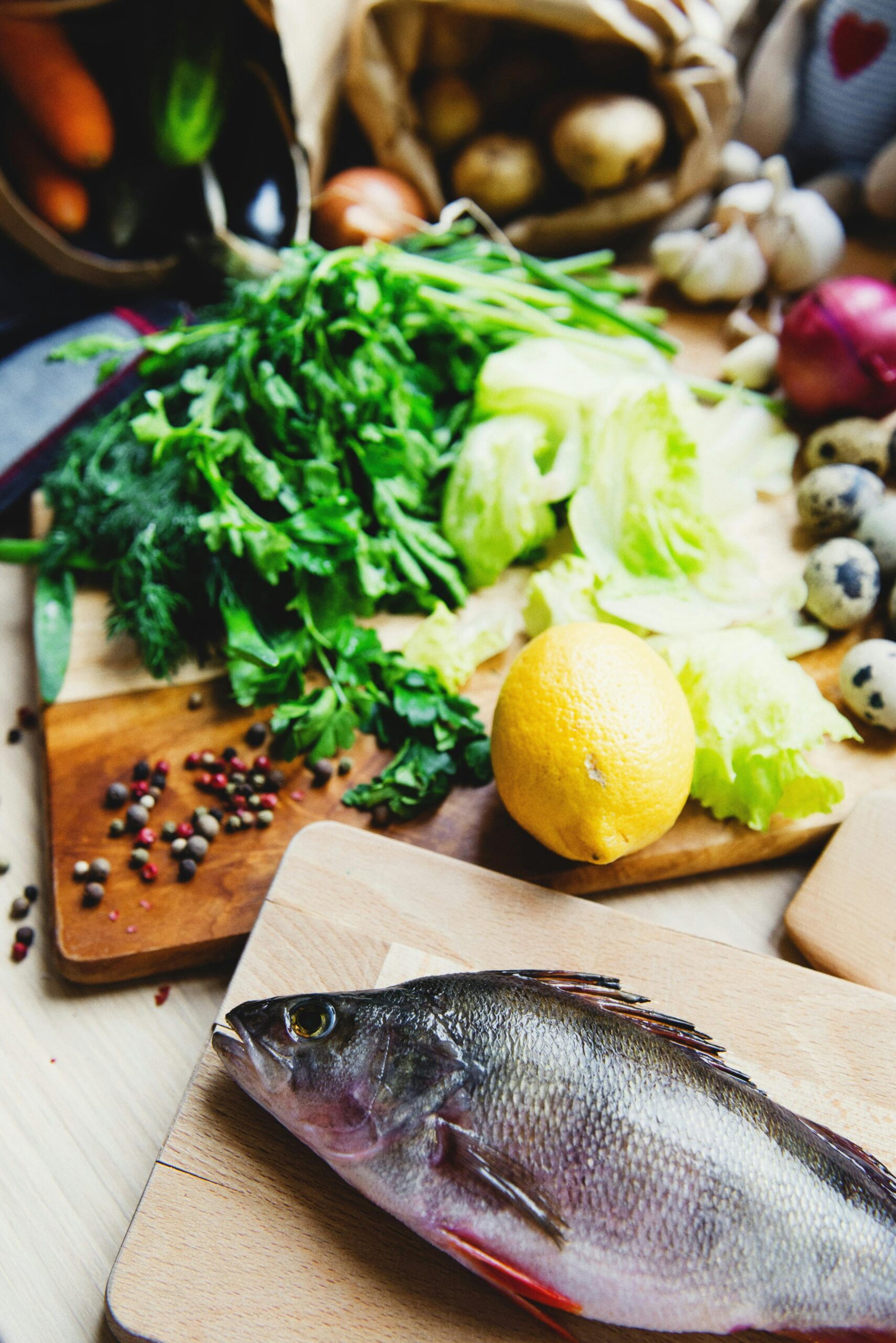 whole grains fatty fish blueberry
